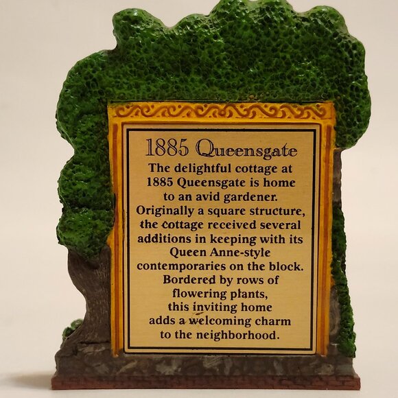 CARLTON Cards Victorian Court Series Ornament 1885 Queensgate - Picture 7 of 11